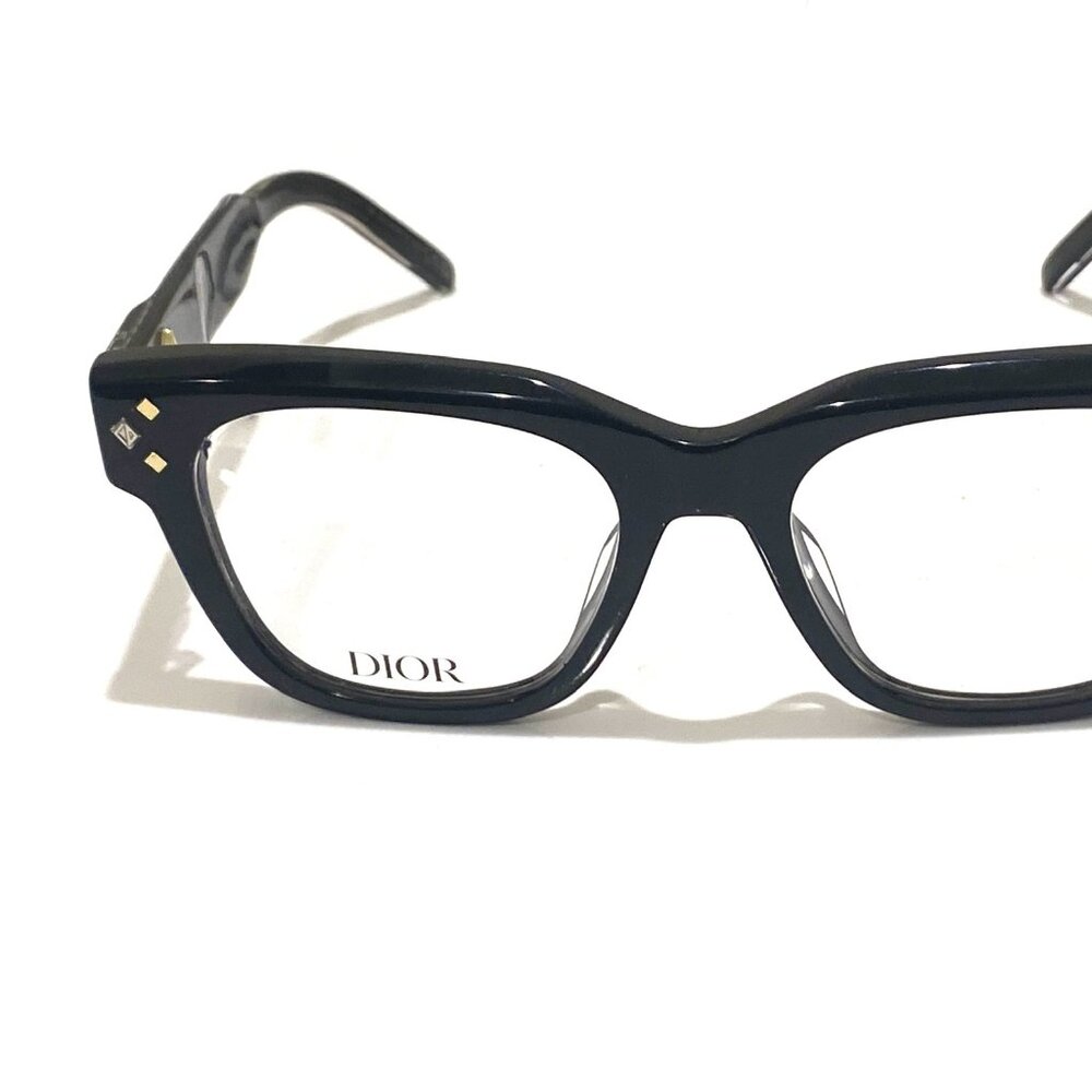 DIOR CD DiamondO S4I Black Rectangle Glasses Model: CD DiamondO S4I_1000